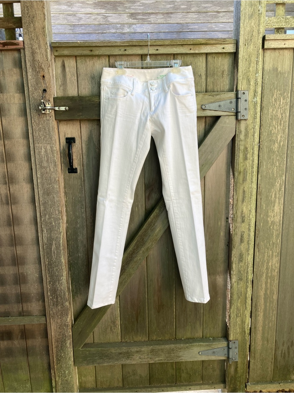 Lilly Pulitzer White Straight Leg Women's Jeans